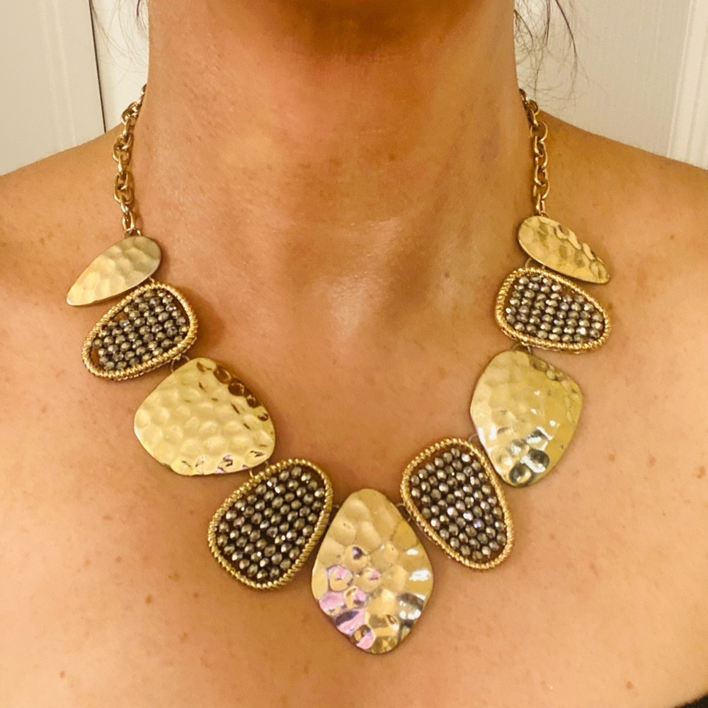 Chic Gold and Silver Necklace